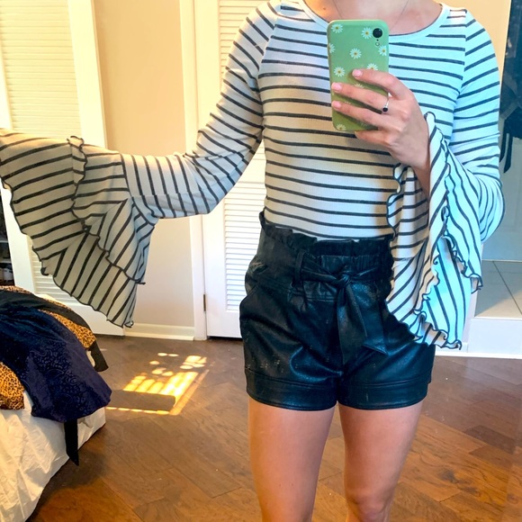 Free People Flared Long Sleeve Shirt - Picture 4 of 4